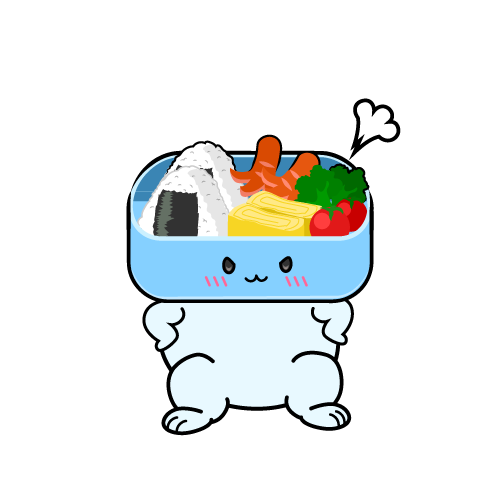 怒る小ちゃな お弁当