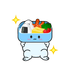 自信満々な小ちゃな お弁当