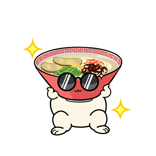 かっこいい小ちゃな豚骨ラーメン