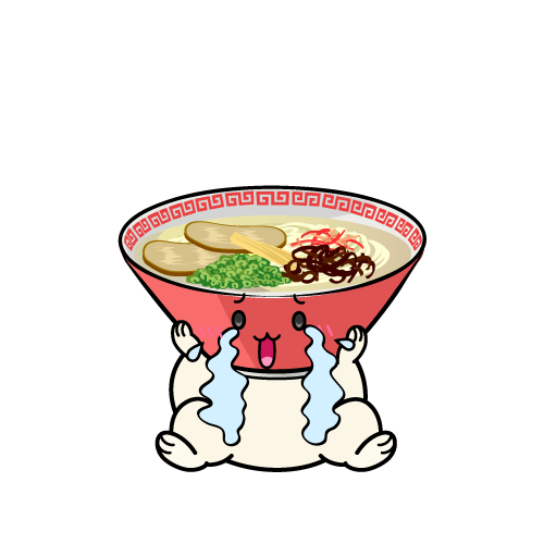 大泣きする小ちゃな豚骨ラーメン