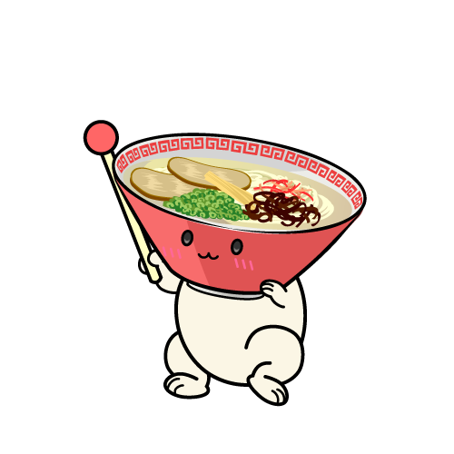 説明する小ちゃな豚骨ラーメン