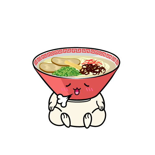 リラックスする小ちゃな豚骨ラーメン
