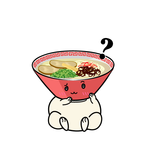 考える小ちゃな豚骨ラーメン