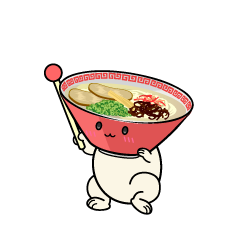 説明する小ちゃな豚骨ラーメン