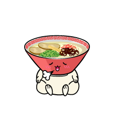 リラックスする小ちゃな豚骨ラーメン