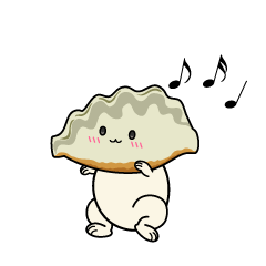 踊る小ちゃな焼き餃子