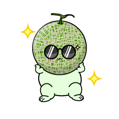 かっこいい小ちゃなマスクメロン