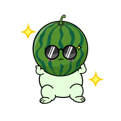 かっこいい小ちゃなスイカ