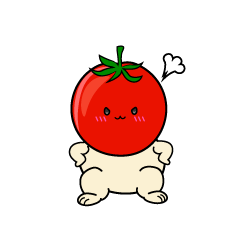怒る小ちゃなミニトマト