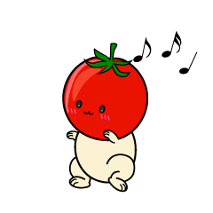 踊る小ちゃなミニトマト