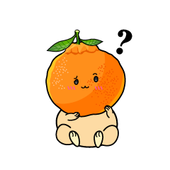 考える小ちゃなデコポン