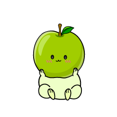 小ちゃな青リンゴ