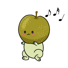 踊る小ちゃな梨