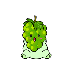 驚く小ちゃなマスカットぶどう