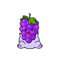 驚く小ちゃな葡萄（ぶどう）