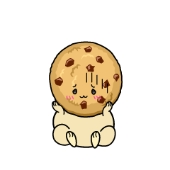 絶望する小ちゃなチョコチップクッキー