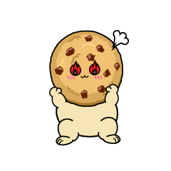 熱意のある小ちゃなチョコチップクッキー