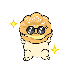 かっこいい小ちゃなシュークリーム