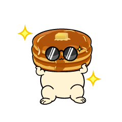 かっこいい小ちゃなパンケーキ