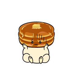 絶望する小ちゃなパンケーキ