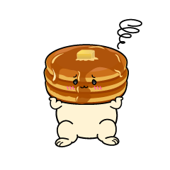 困る小ちゃなパンケーキ
