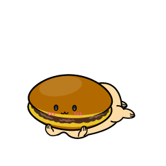 じっと見る小ちゃなどら焼き