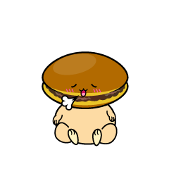 リラックスする小ちゃなどら焼き