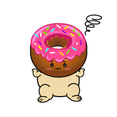 困る小ちゃないちごチョコドーナツ