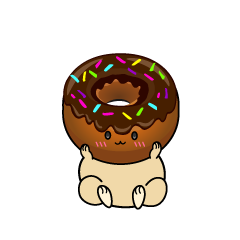 小ちゃなチョコレートドーナツ