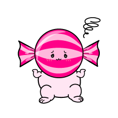 困る小ちゃな飴玉キャンディ