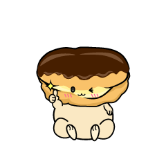 いいねする小ちゃなチョコレートエクレア