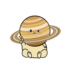 いいねする小ちゃな土星