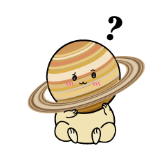 考える小ちゃな土星