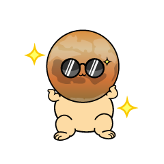 かっこいい小ちゃな火星