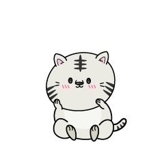 小ちゃなホワイトタイガー