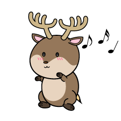 踊る小ちゃなトナカイ