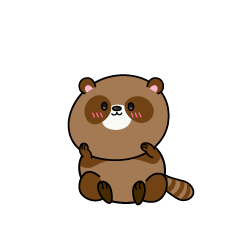 小ちゃなタヌキ