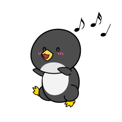 踊る小ちゃなペンギン