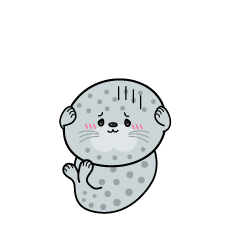 絶望する小ちゃなゴマアザラシ