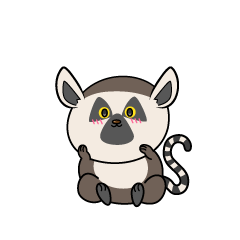 小ちゃなワオキツネザル