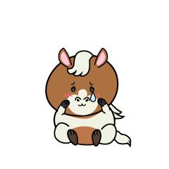 悲しい小ちゃなポニー