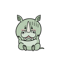 絶望する小ちゃなサイ