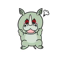 熱意のある小ちゃなサイ