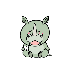 リラックスする小ちゃなサイ