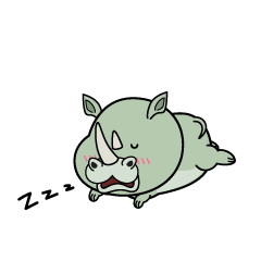 眠る小ちゃなサイ