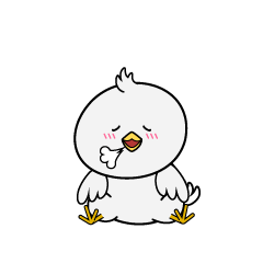 リラックスする小ちゃな白いハト