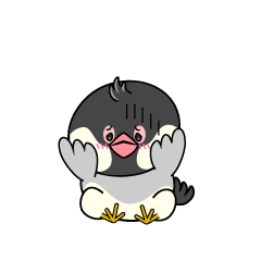 絶望する小ちゃな文鳥