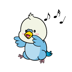 踊る小ちゃなインコ