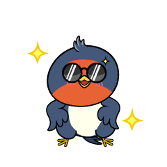 かっこいい小ちゃなツバメ