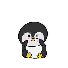 悲しい小ちゃな南極ペンギン